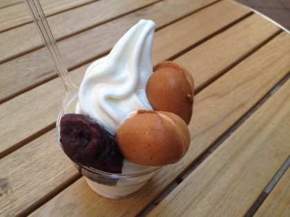 正福屋のくりーむぜんざい